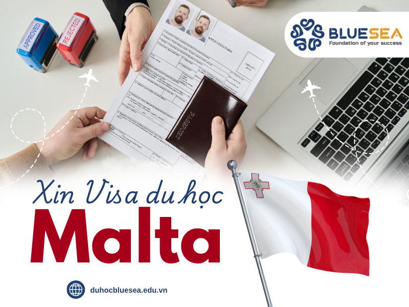 Xin visa du học Malta