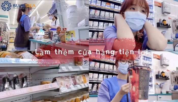 Làm thêm là cách mà nhiều du học sinh Hàn Quốc lựa chọn để kiếm thêm thu nhập