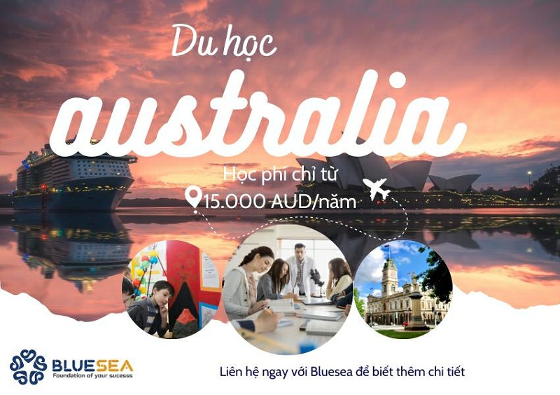 Du học Úc (Australia) với mức học phí phù hợp tại BlueSea