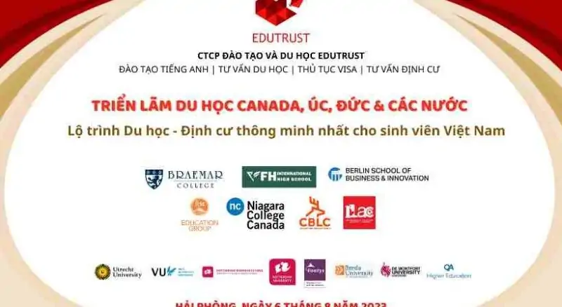 Trung tâm tư vấn du học Edutrust chất lượng