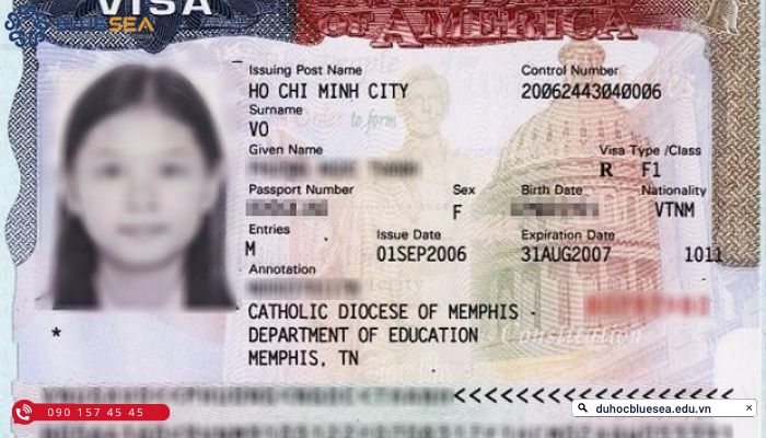 Visa du học Mỹ loại F1