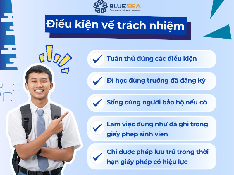 Điều kiện về trách nhiệm khi du học New Zealand