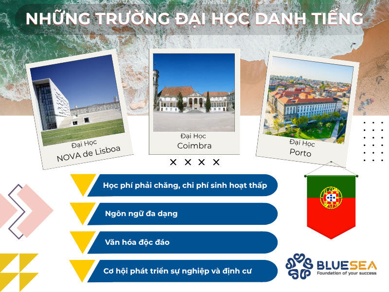 Những trường đại học danh tiếng ở Bồ Đào Nha