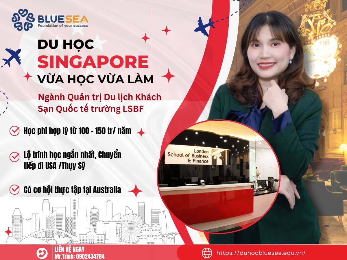 Ngành Quản trị Du lịch Khách Sạn Quốc tế trường LSBF