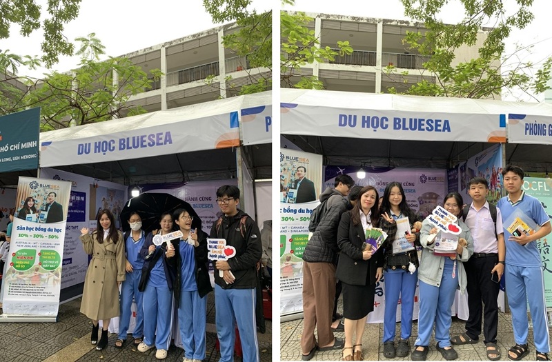 Ngày hội tư vấn mùa thi 2025 đã trở thành một cầu nối thiết thực giữa Du Học BLUESEA và các em học sinh