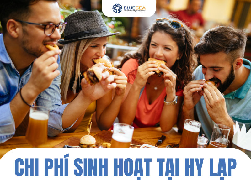Chi phí sinh hoạt ở Hy Lạp cũng khá dễ chịu