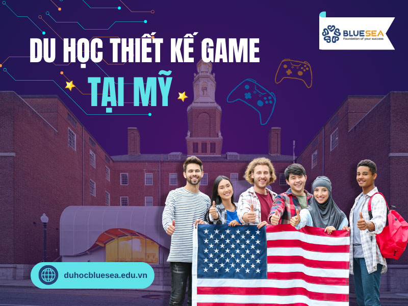 Du học ngành thiết kế game tại Mỹ