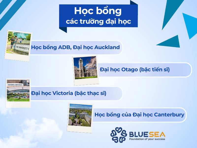 Học bổng của các trường đại học