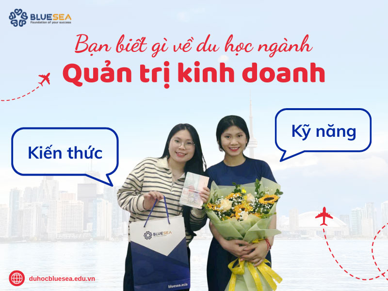 Du học ngành quản trị kinh doanh