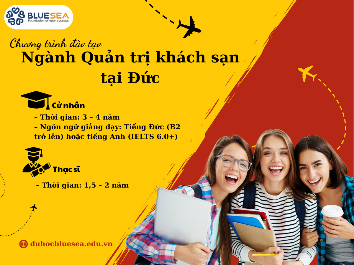 Chương trình đào tạo ngành Quản trị khách sạn tại Đức