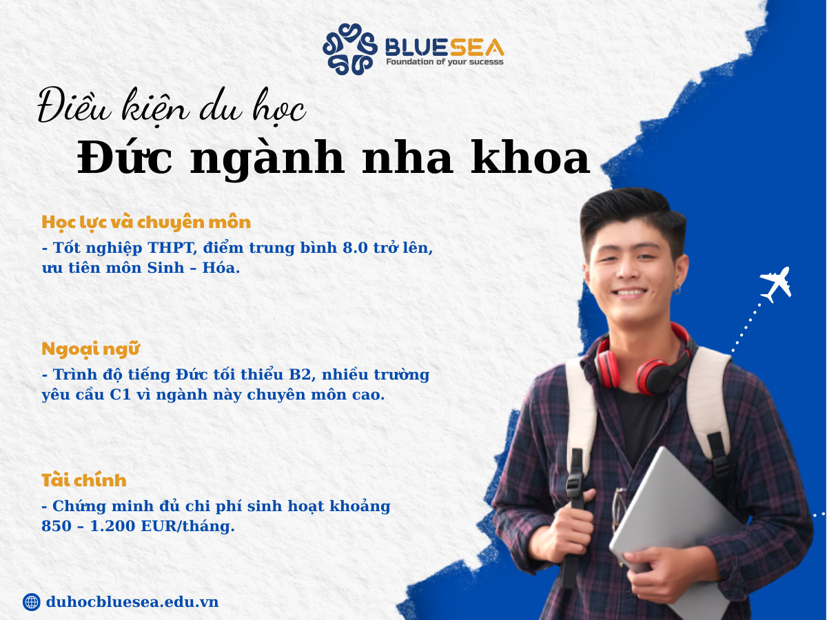 Điều kiện du học Đức ngành Nha khoa