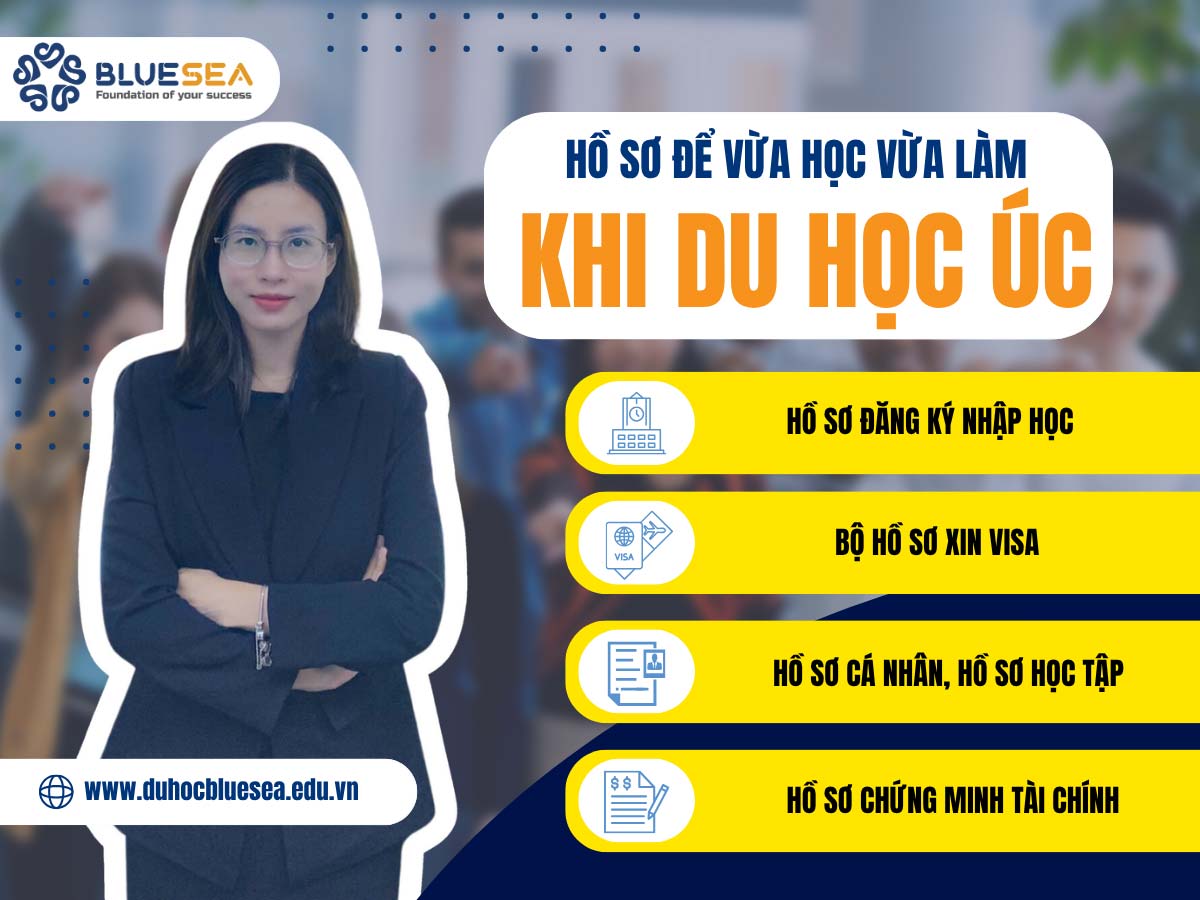 Hồ sơ du học Úc vừa học vừa làm