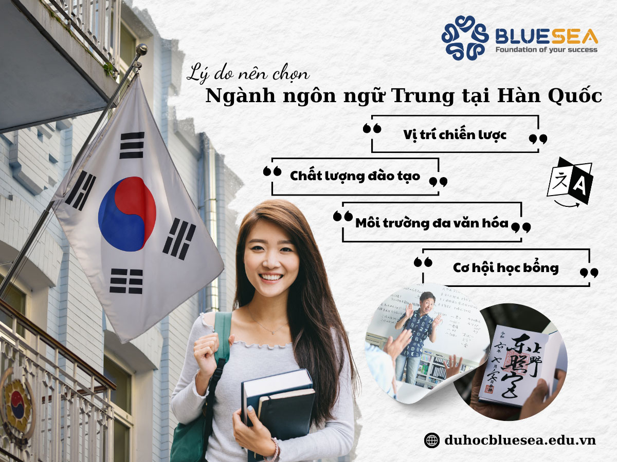 Lý do nên chọn ngành ngôn ngữ Trung tại Hàn Quốc