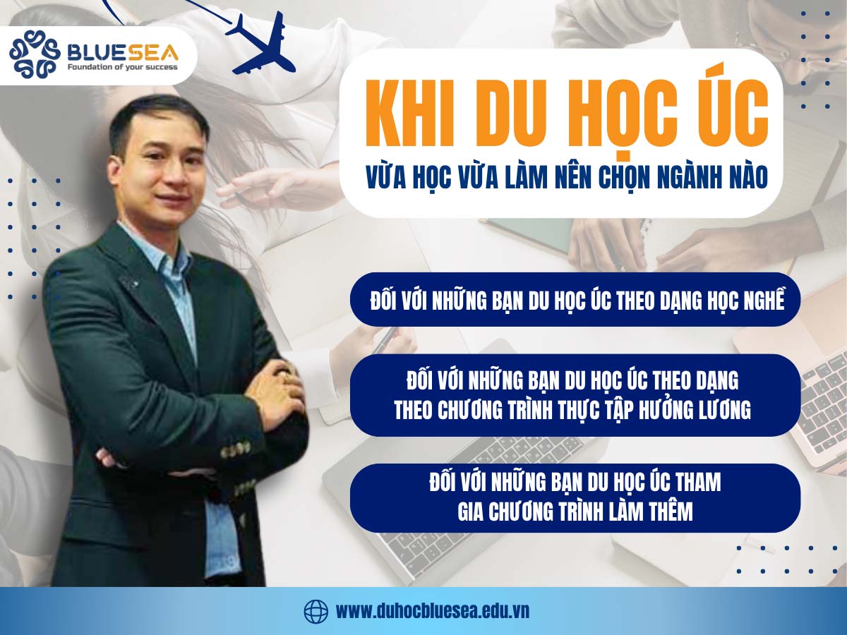 Du học Úc vừa học vừa làm nên học ngành nào