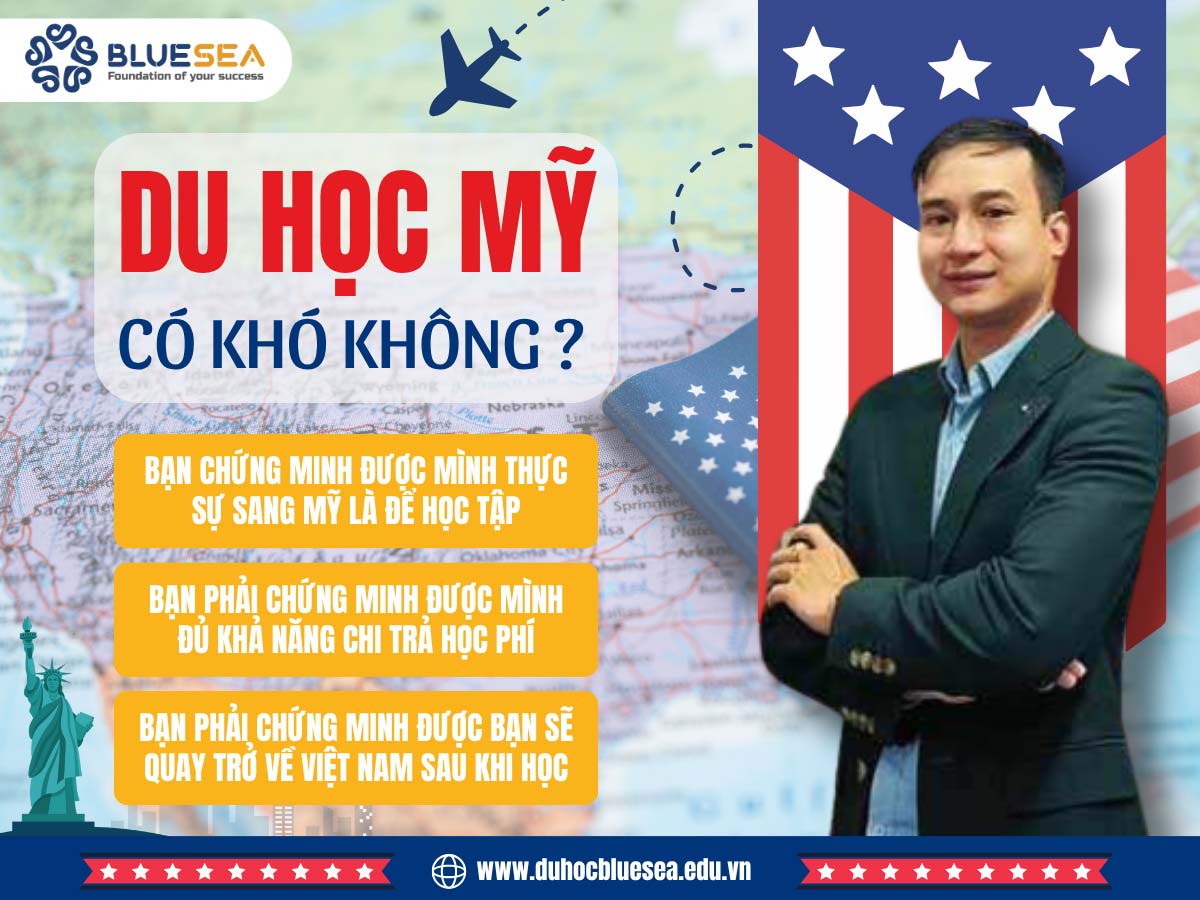 Đi Du học Mỹ có khó không?
