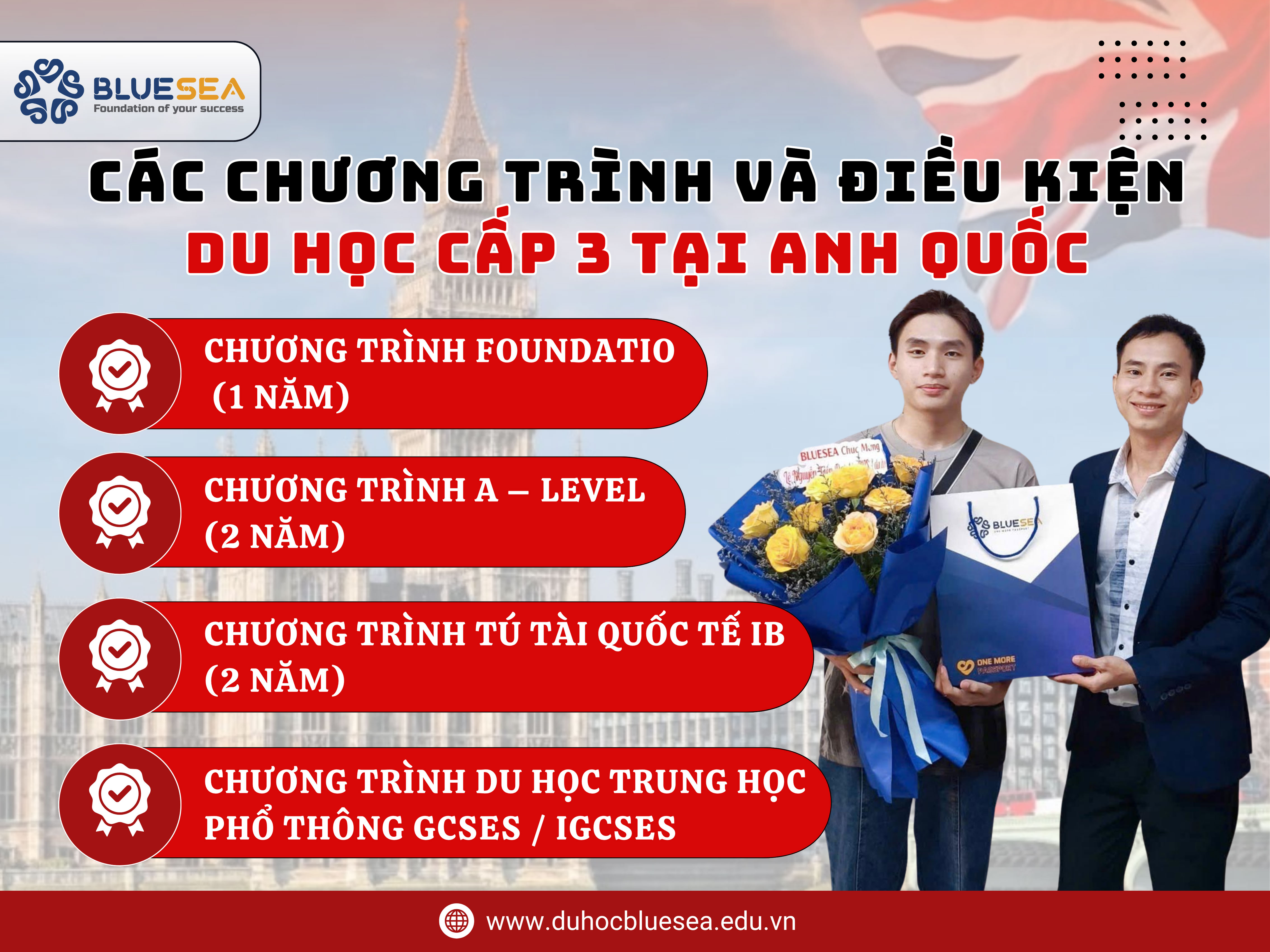 Các chương trình và điều kiện du học cấp 3 tại Anh