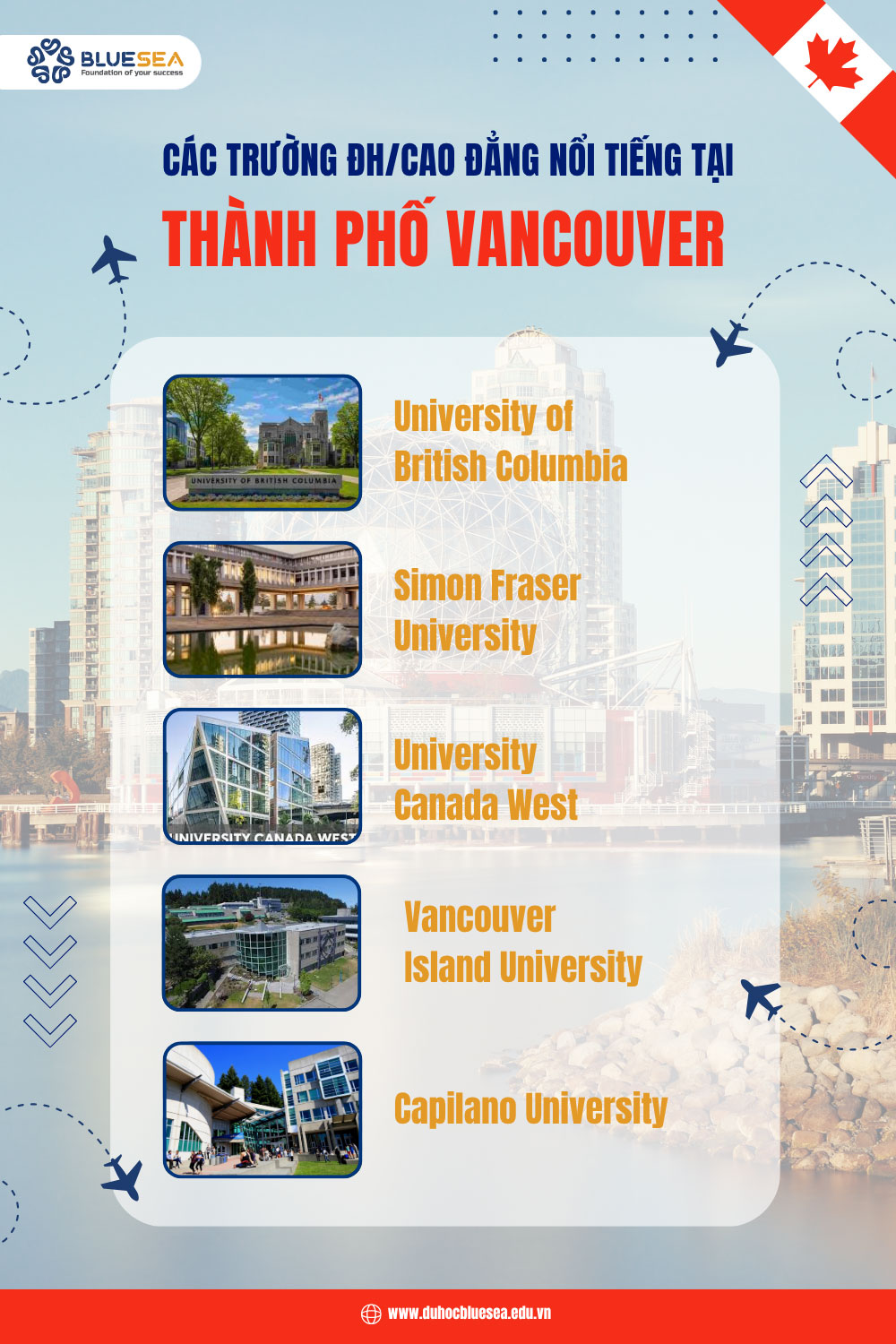 Thành phố Vancouver – Hòn ngọc của tỉnh bang BC
