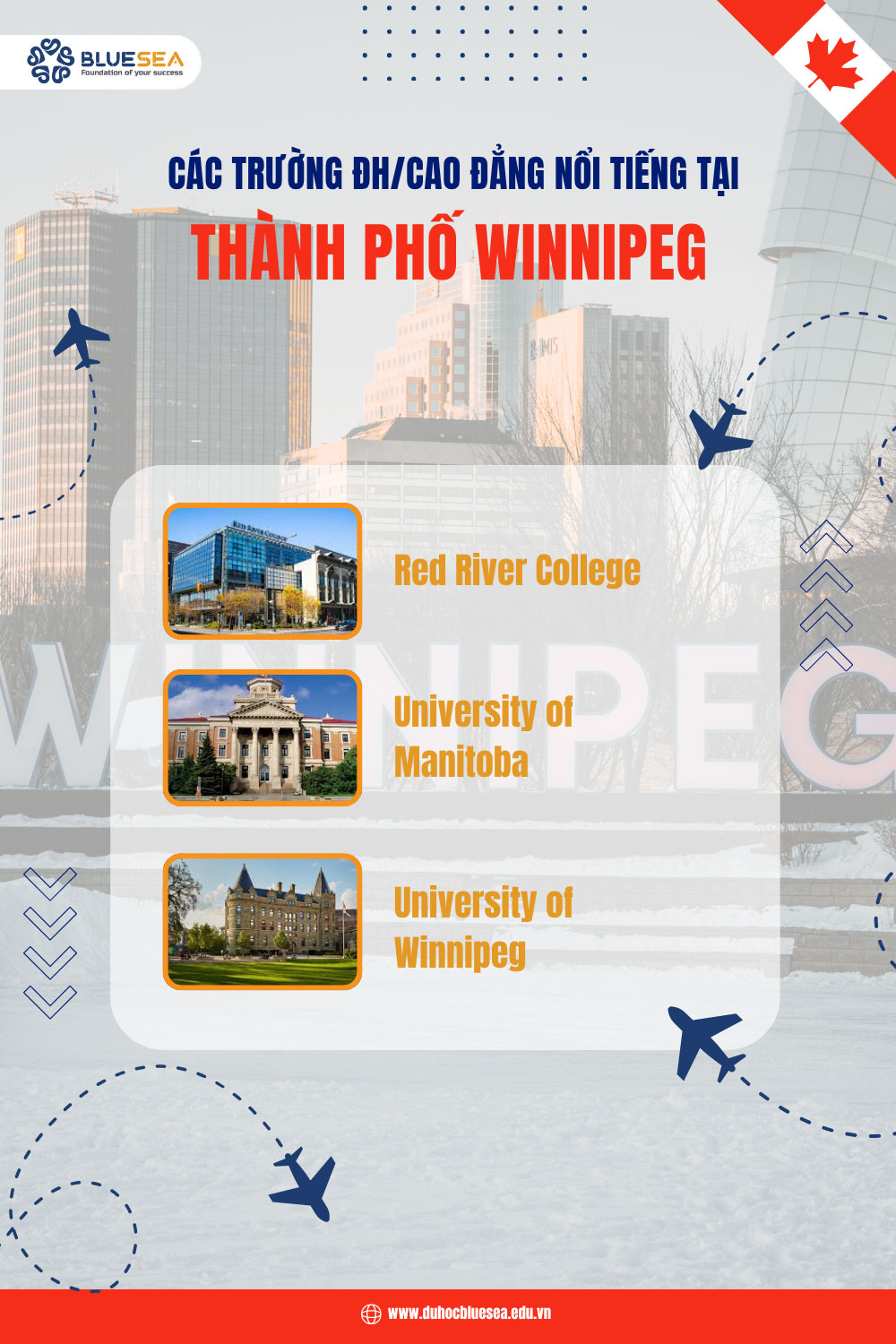 Thành phố Winnipeg của tỉnh bang Manitoba