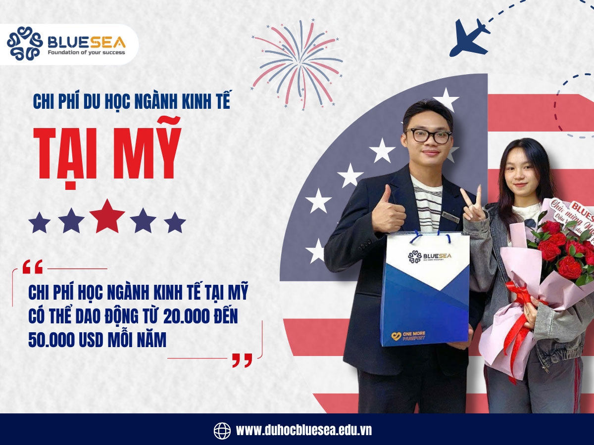 Chi phí du học Mỹ ngành Kinh tế