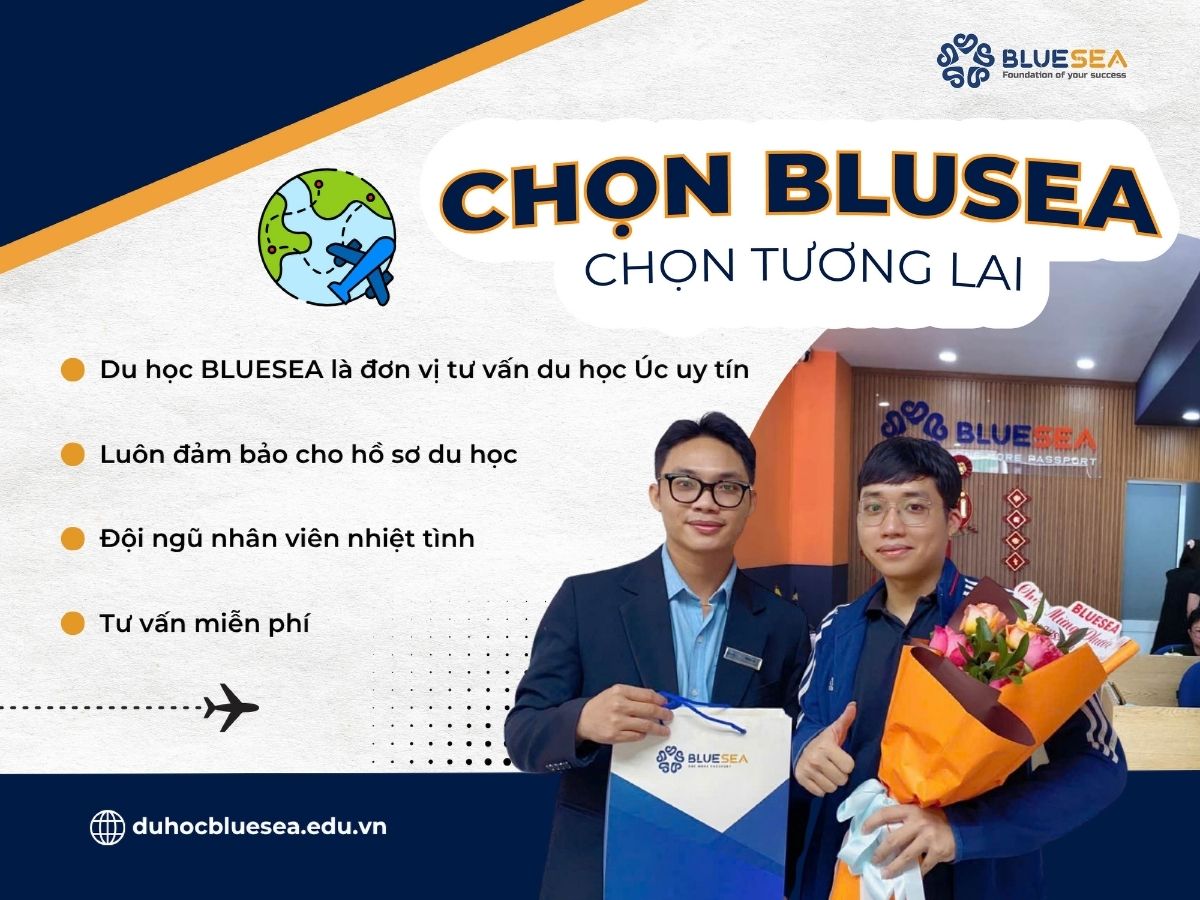 Du học BLUESEA là đơn vị tư vấn du học Úc uy tín
