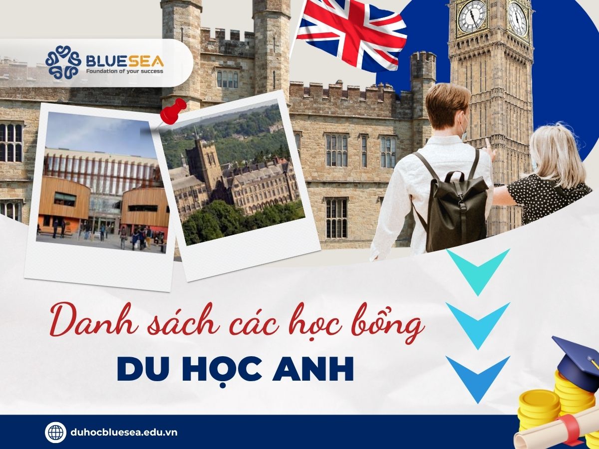 Danh sách học bổng du học Anh hiện nay