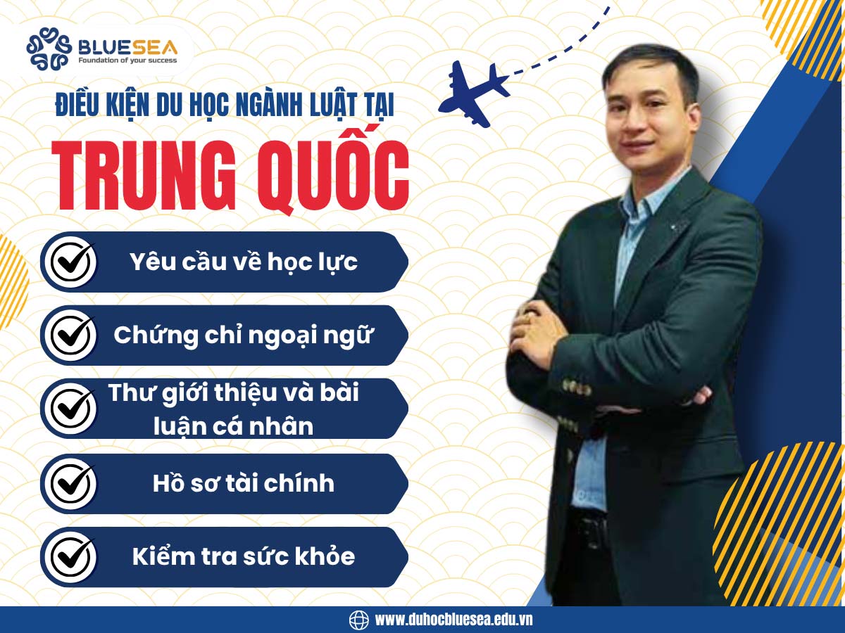 Điều kiện du học Trung Quốc ngành luật