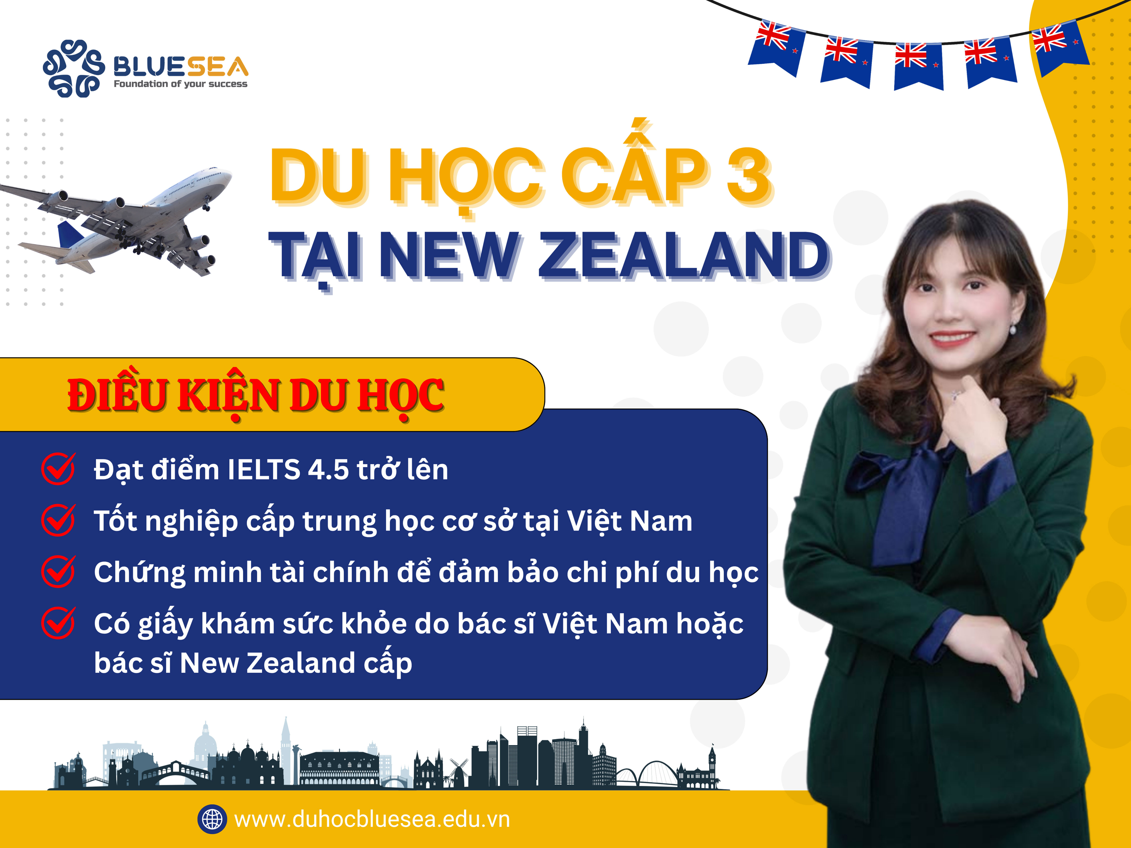 Điều kiện du học cấp 3 tại New Zealand