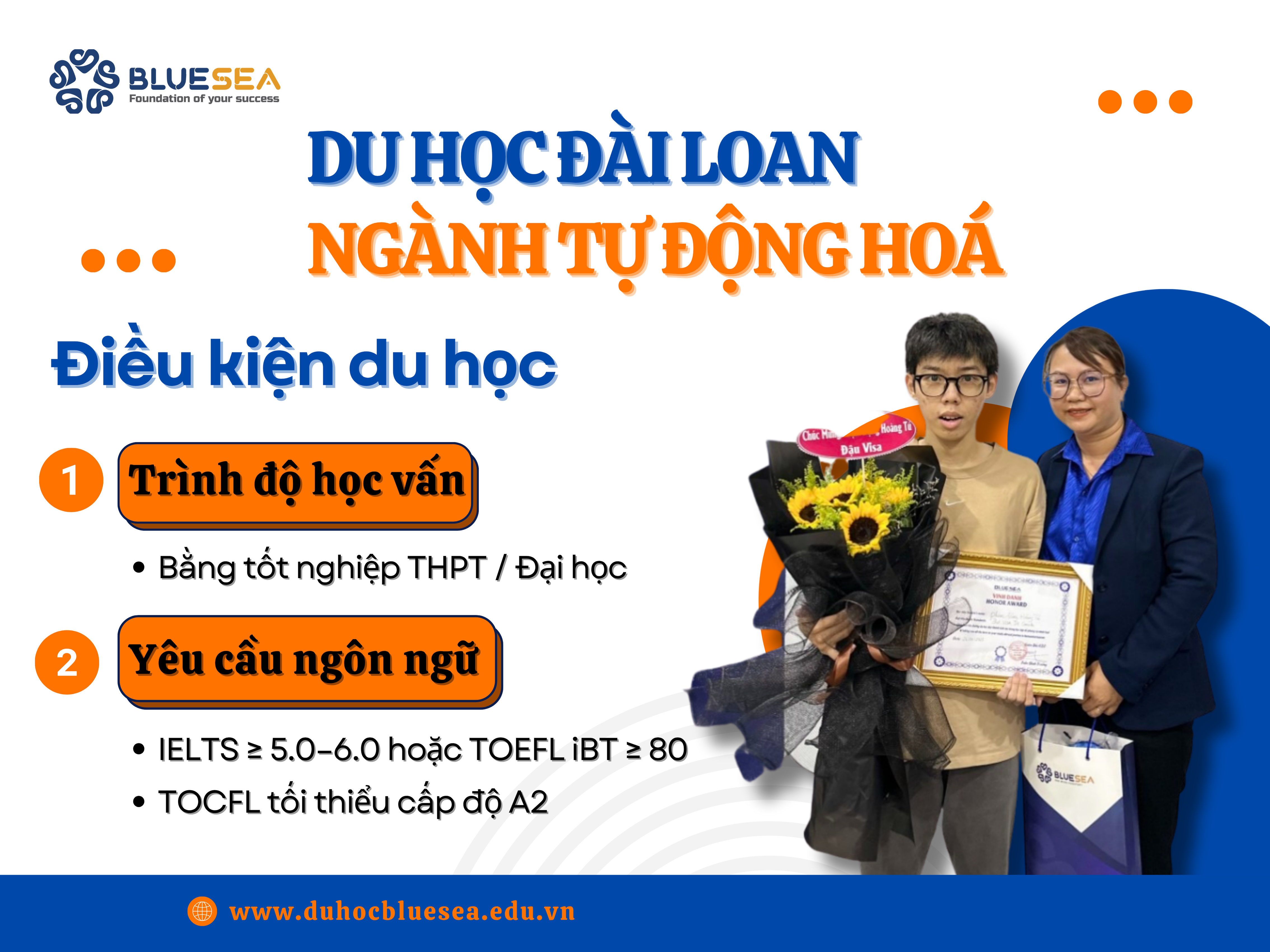 Điều kiện du học Đài Loan ngành tự động hoá