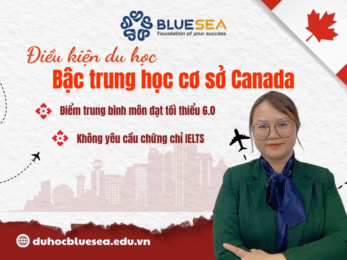 Điều kiện du học bậc trung học cơ sở Canada