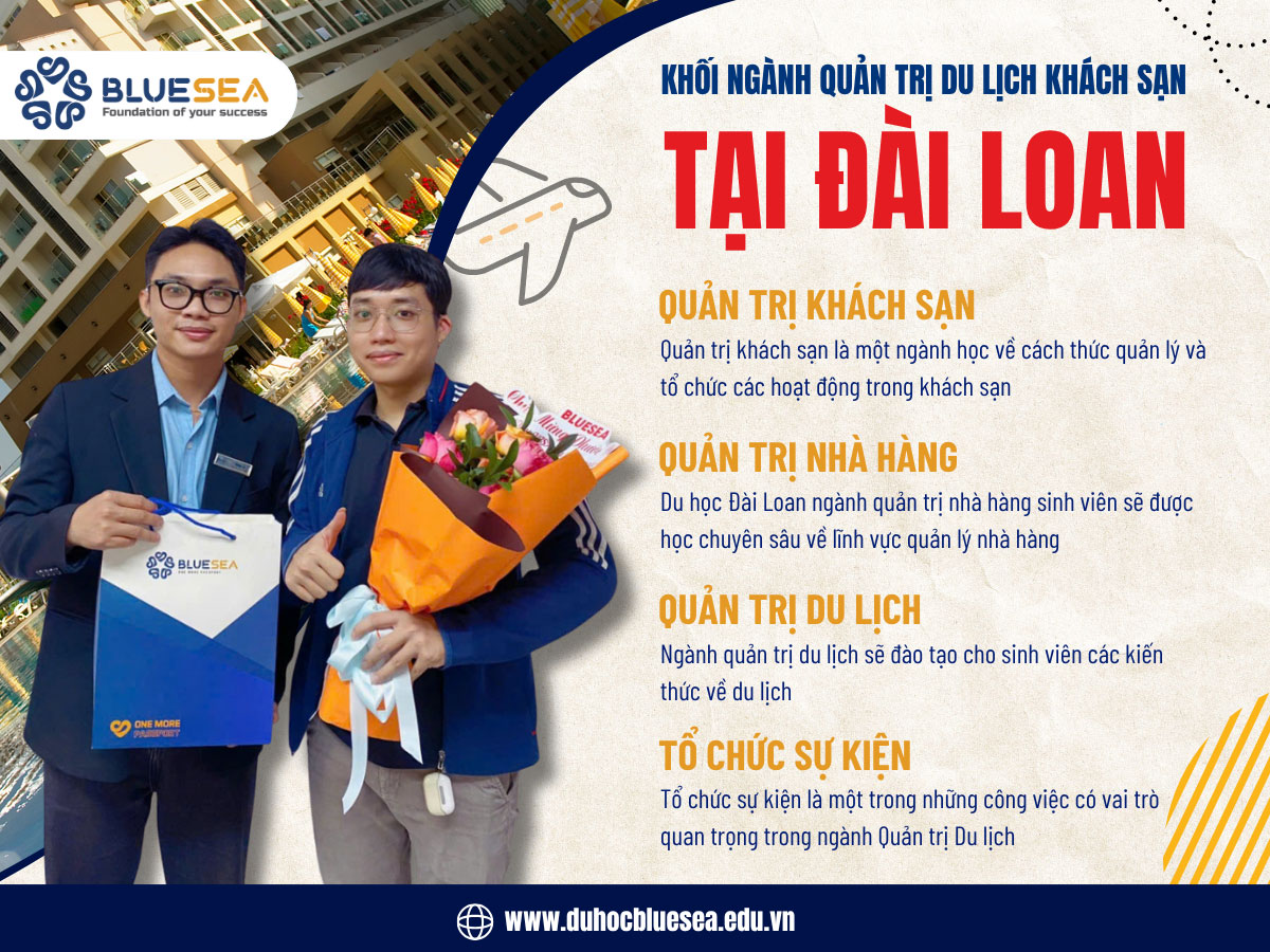 Khối ngành Quản trị du lịch khách sạn có những ngành nào