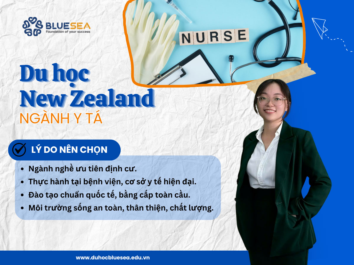 Lý do du học New Zealand ngành y tá