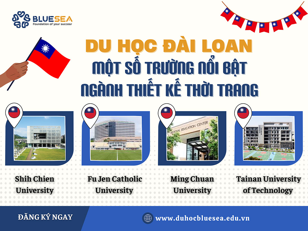 Một số trường mạnh ngành thiết kế thời trang tại Đài Loan