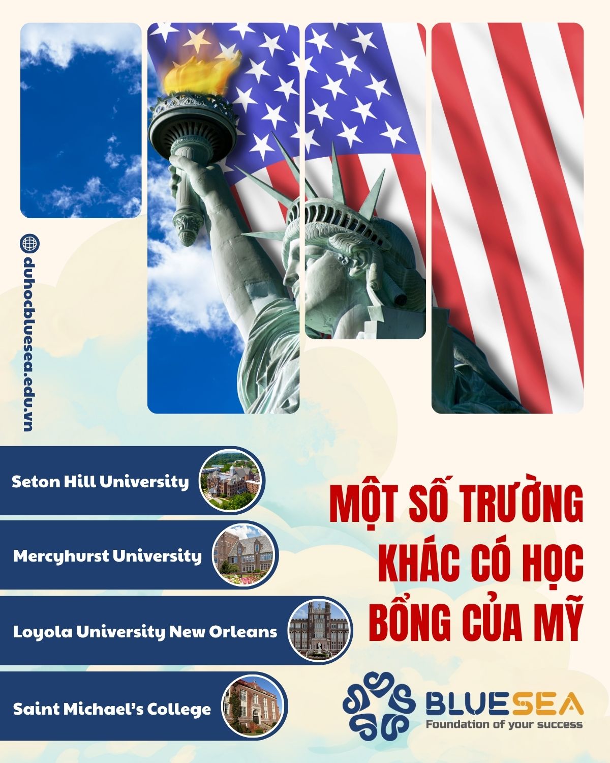 Một số học bổng khác của Mỹ