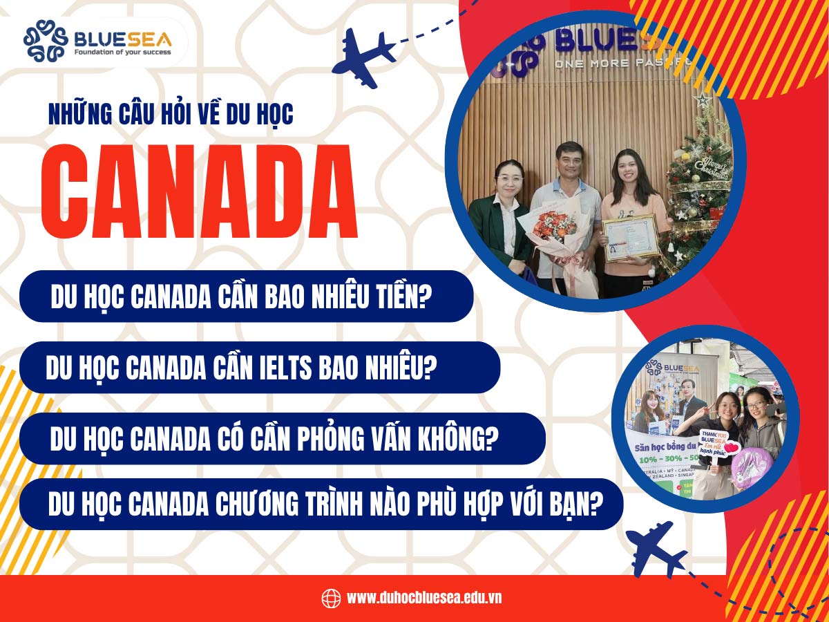 Những câu hỏi về du học Canada