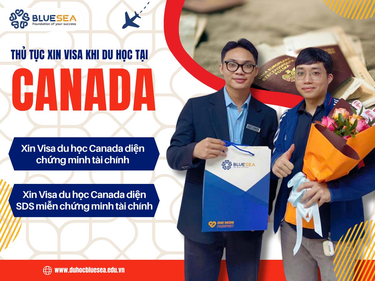 Thủ tục xin Visa du học Canada