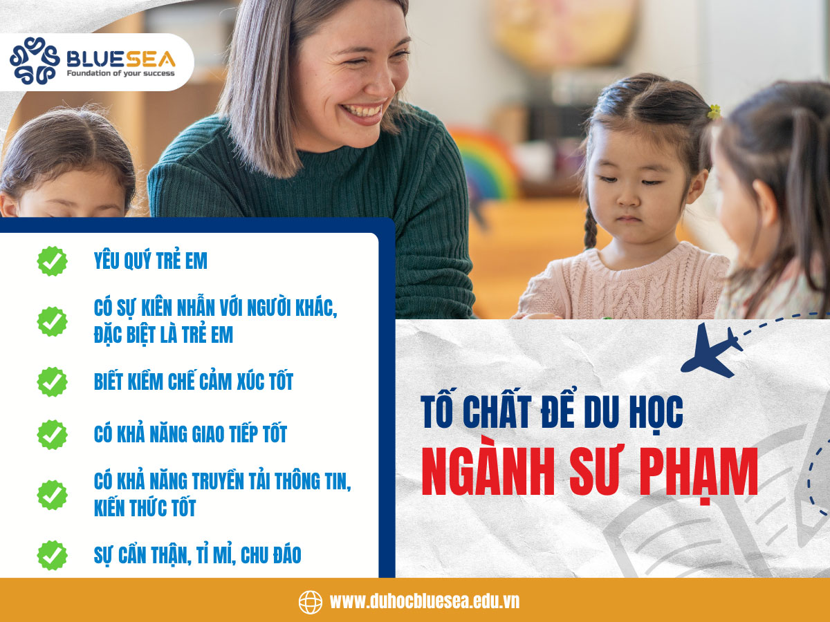 Tố chất để tham gia du học ngành sư phạm