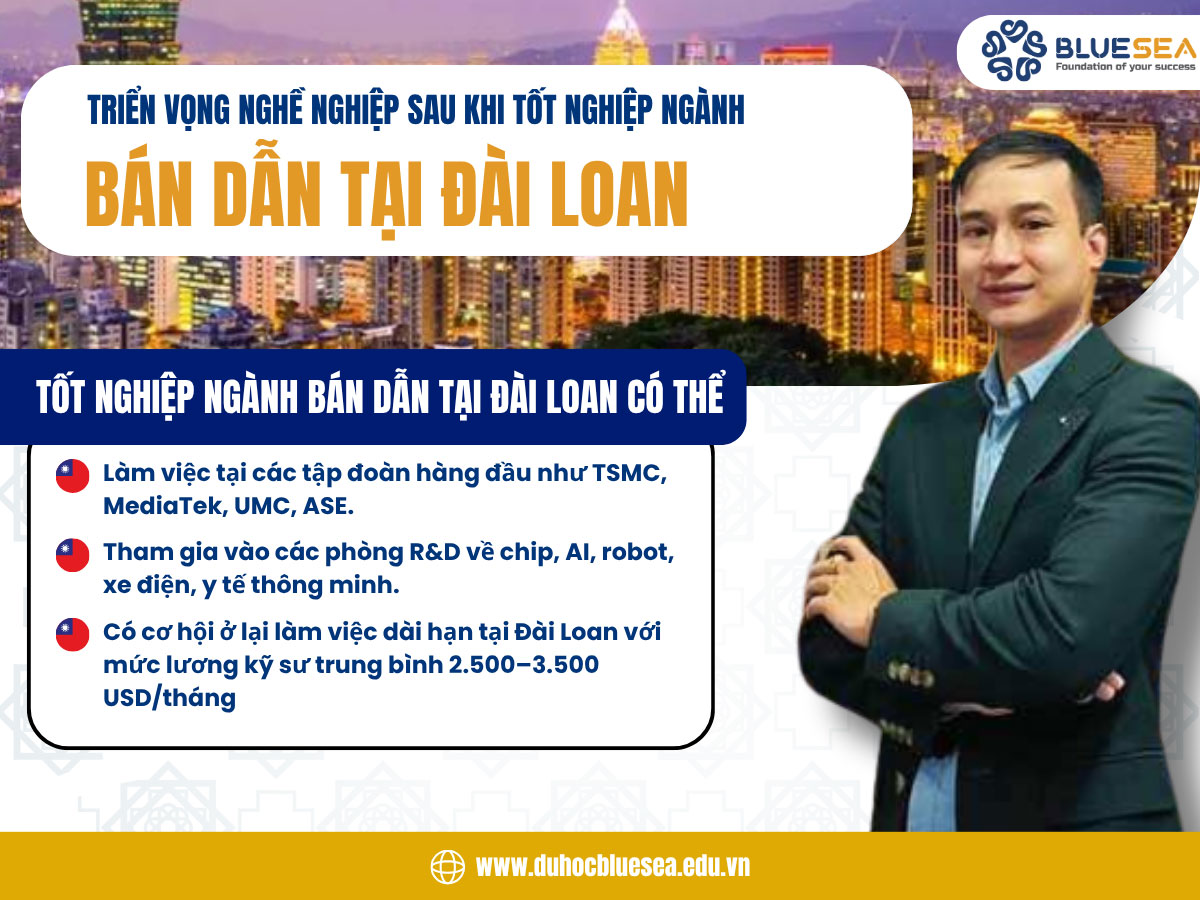 Triển vọng nghề nghiệp sau khi tốt nghiệp ngành bán dẫn tại Đài Loan