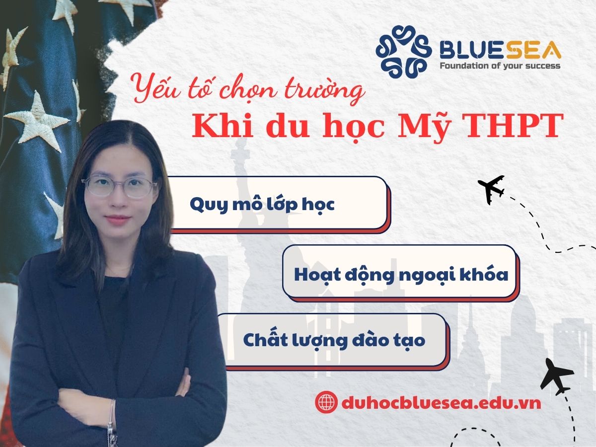 Yếu tố chọn trường khi du học Mỹ bậc trung học phổ thông
