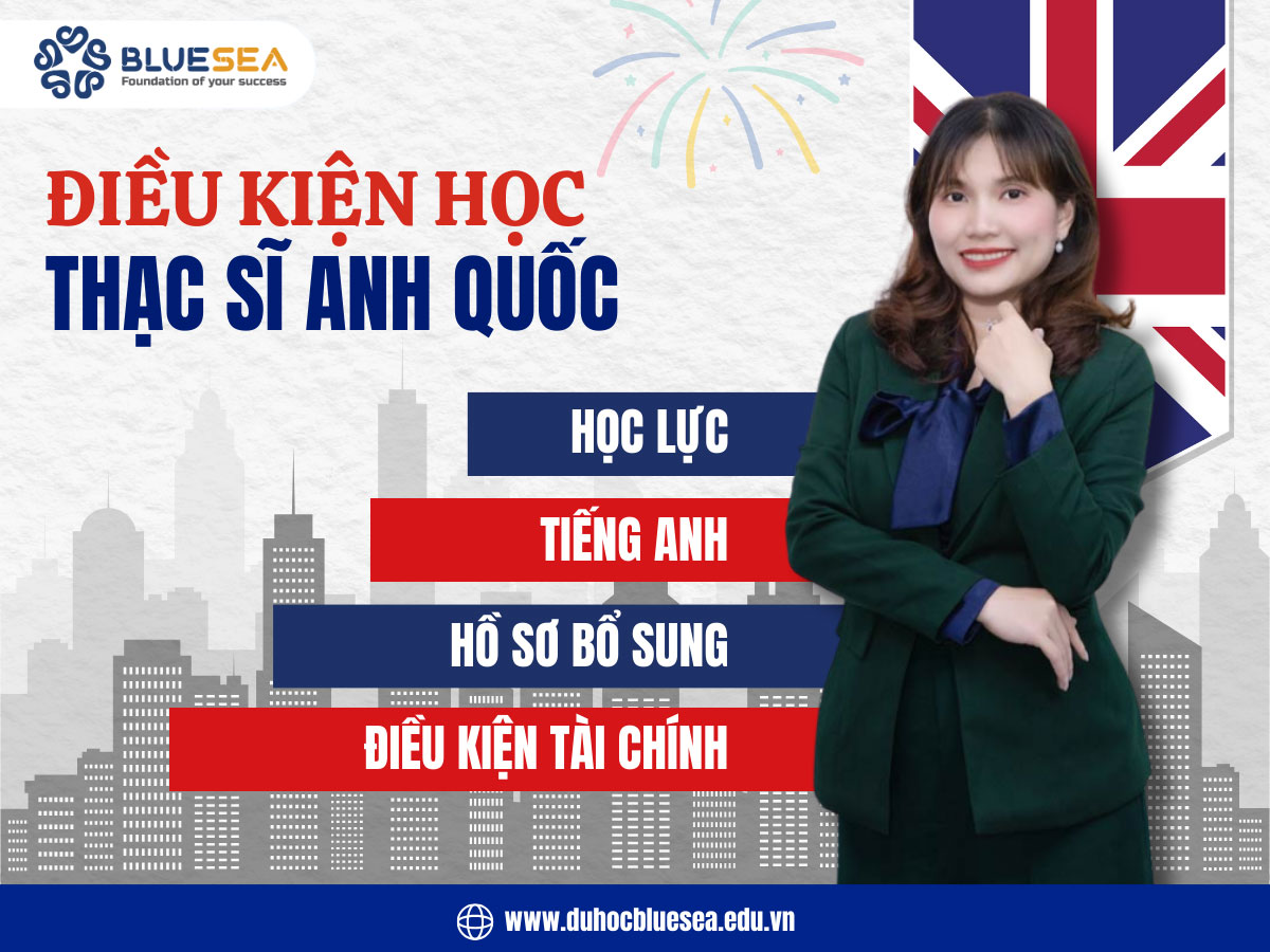Điều kiện học thạc sĩ ở Anh Quốc