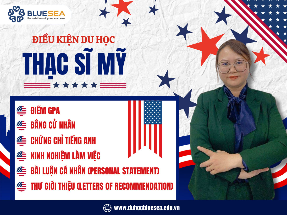 Điều kiện du học thạc sĩ Mỹ