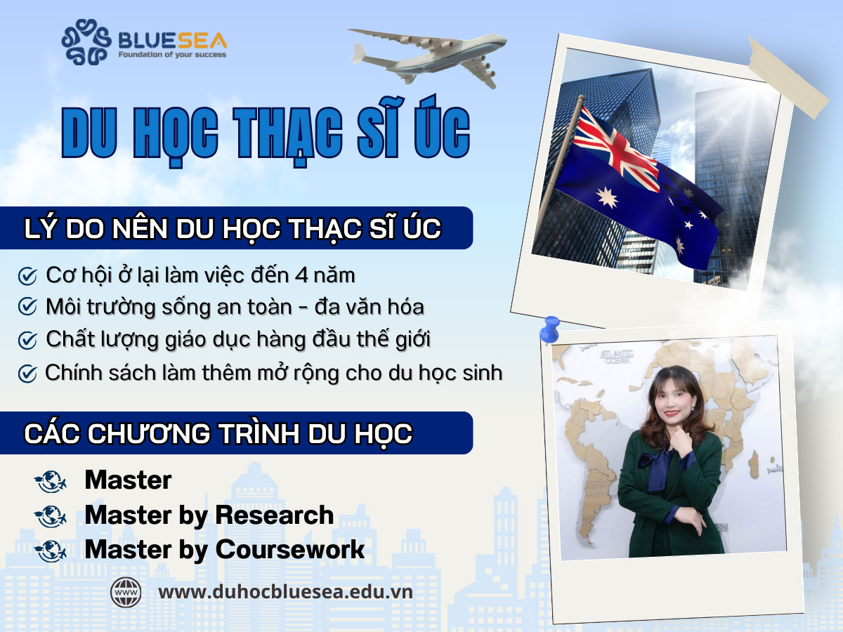 Lý do nên du học thạc sĩ Úc