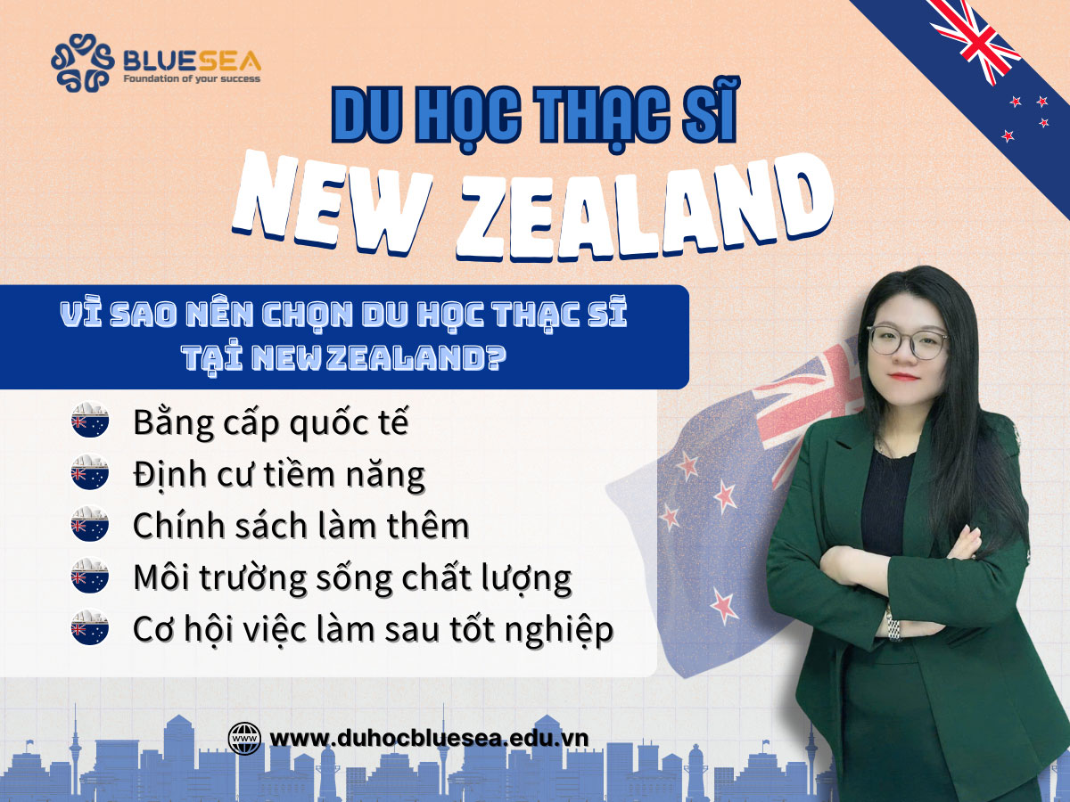 Lý do khi du học thạc sĩ tại New Zealand