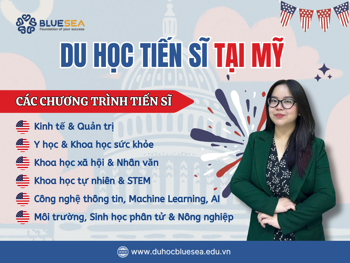 Các chương trình tiến sĩ phổ biến tại Mỹ
