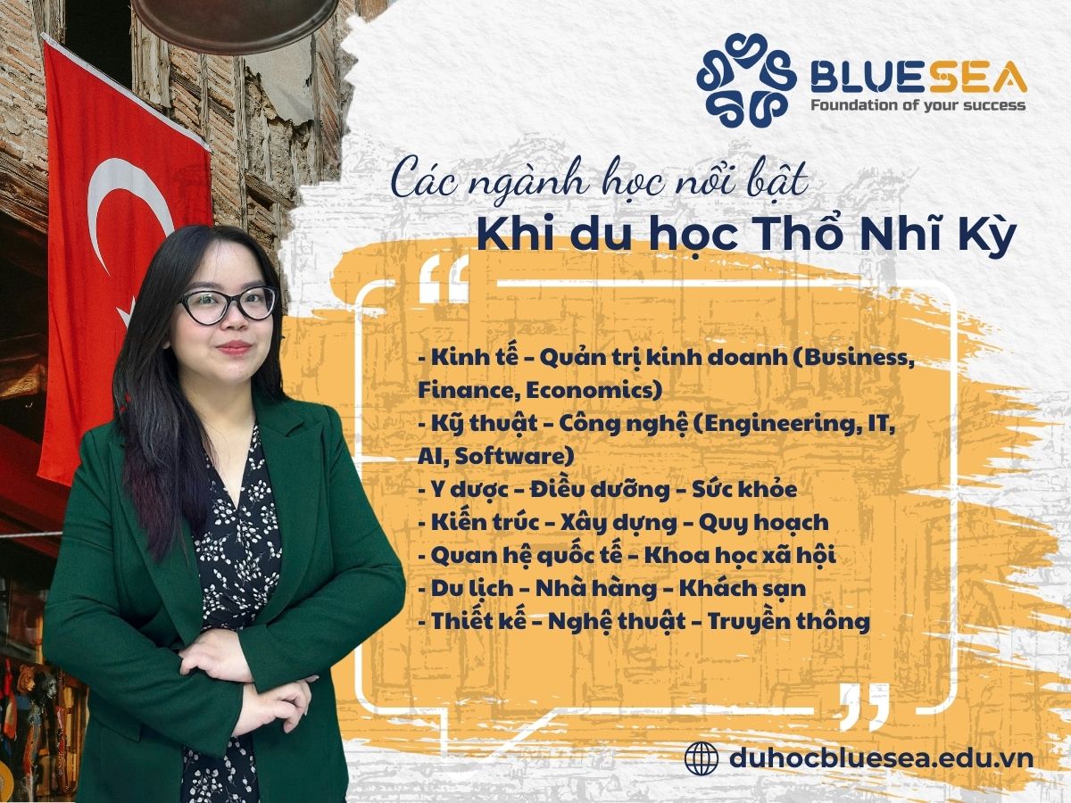 Các ngành học nổi bật khi du học Thổ Nhĩ Kỳ