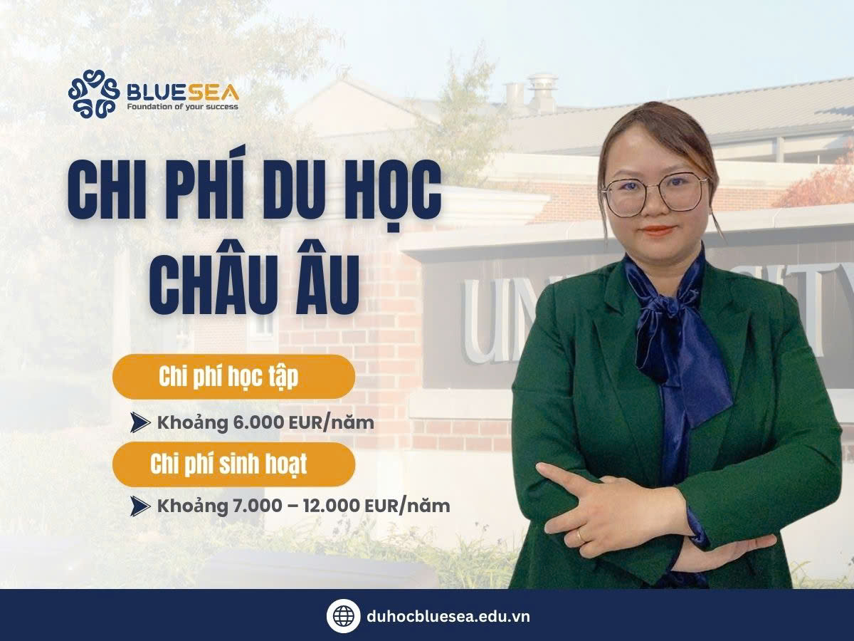 Chi phí du học châu Âu