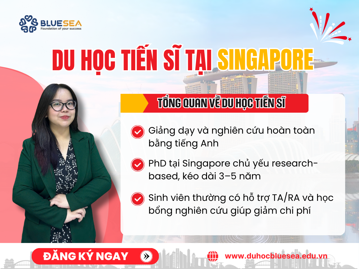 Tổng quan về du học tiến sĩ tại Singapore